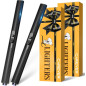 2Pack USB Rechargeable Electric Plasma Arc Candle Lighters - Cool Stocking Stuffers for BBQ, Camping & Gifts