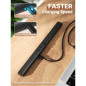 2Pack USB Rechargeable Electric Plasma Arc Candle Lighters - Cool Stocking Stuffers for BBQ, Camping & Gifts
