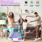 goopow Mini Karaoke Machine Speaker Bluetooth Mic with LED Light, Portable Singing Toy Gift for Kids & Adults (Purple-2MIC) goopow Mini Karaoke Machine Speaker Bluetooth Mic with LED Light, Portable Singing Toy Gift for Kids & Adults (Purple-2MIC)