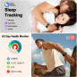 Fitness Tracker with Heart Rate, Step, Sleep Monitor, Waterproof Pedometer Watch for Women & Men Fitness Tracker with Heart Rate, Step, Sleep Monitor, Waterproof Pedometer Watch for Women & Men