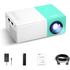 Mini Projecteur Portable LED pour Cinéma Maison & Extérieur