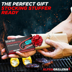 Alpha Grillers Digital Meat Thermometer - Instant Read for Cooking & Grilling, Perfect Gift for Men