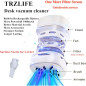 TRZLIFE Rechargeable Mini Desk Vacuum Cleaner with Bonus Accessories – Durable, Perfect for Crumbs & Tiny Items TRZLIFE Rechargeable Mini Desk Vacuum Cleaner with Bonus Accessories – Durable, Perfect for Crumbs & Tiny Items