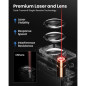 DTAPE 165 Ft Digital Laser Measure - High-Accuracy Electronic Tape with Backlit LCD & Multi-Unit Display DTAPE 165 Ft Digital Laser Measure - High-Accuracy Electronic Tape with Backlit LCD & Multi-Unit Display