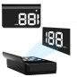 K1-White Car Head-Up Display GPS Speedometer with Auto Brightness, Large Font, USB Plug & Play K1-White Car Head-Up Display GPS Speedometer with Auto Brightness, Large Font, USB Plug & Play