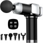 Deep Tissue Massage Gun - Portable Percussion Muscle Massager with 30 Speeds & 6 Attachments for Pain Relief Deep Tissue Massage Gun - Portable Percussion Muscle Massager with 30 Speeds & 6 Attachments for Pain Relief