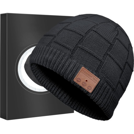Bluetooth Beanie Hat with Headphones – Unique Tech Gift & Stocking Stuffer