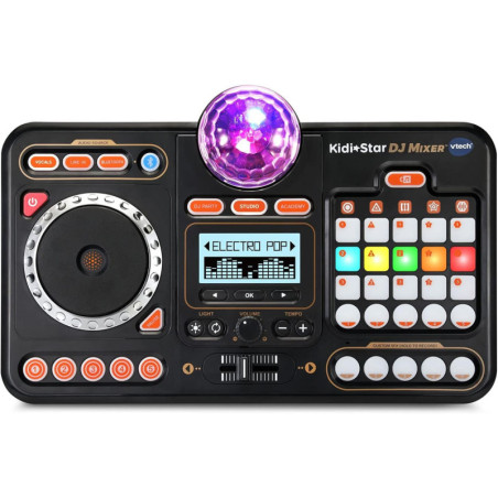 VTech Kidi Star DJ Mixer – Interactive Kids Music Mixer with Lights & Sound Effects