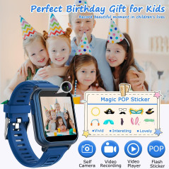 Kids Smart Game Watch with 39 Games, Camera, Music & Pedometer Gift