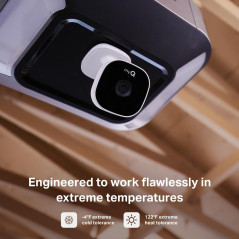 myQ Caméra Garage Intelligente 1080p HD, Wi-Fi, Audio