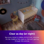 Caméra Intérieure Roku 2-Pack - Sécurité Maison Filaires, Vision Nuit 1080p, Détection Mouvement, WiFi 6, Alexa & Google