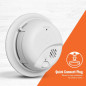 First Alert SMI100-AC Hardwire Smoke Alarm with Battery Backup, 1-Pack First Alert SMI100-AC Hardwire Smoke Alarm with Battery Backup, 1-Pack