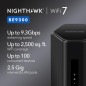NETGEAR Nighthawk WiFi 7 Router BE9300 – 9.3Gbps, 2.5Gbps Port, Tri-Band, VPN, Covers 2,500 sq. ft. NETGEAR Nighthawk WiFi 7 Router BE9300 – 9.3Gbps, 2.5Gbps Port, Tri-Band, VPN, Covers 2,500 sq. ft.