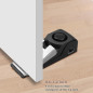 EMDMAK Alarme Arrêt de Porte 120DB - 2 Pièces - Sécurité Maison & Voyage (Noir) EMDMAK Alarme Arrêt de Porte 120DB - 2 Pièces - Sécurité Maison & Voyage (Noir)