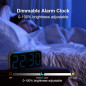 Loud Digital Alarm Clock for Heavy Sleepers, Plug-in Bedside Clock with Night Light, Dual Alarm & Snooze Loud Digital Alarm Clock for Heavy Sleepers, Plug-in Bedside Clock with Night Light, Dual Alarm & Snooze
