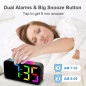 Loud Digital Alarm Clock for Heavy Sleepers, Plug-in Bedside Clock with Night Light, Dual Alarm & Snooze Loud Digital Alarm Clock for Heavy Sleepers, Plug-in Bedside Clock with Night Light, Dual Alarm & Snooze
