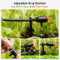 RAINPOINT Automatic Plant Waterer for 10-15 Indoor/Outdoor Pots, Adjustable Output, Battery Powered, IP54 Waterproof RAINPOINT Automatic Plant Waterer for 10-15 Indoor/Outdoor Pots, Adjustable Output, Battery Powered, IP54 Waterproof