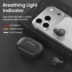 Écouteurs sans fil TOZO A1 Bluetooth 5.3, IPX5, Bass PUJ