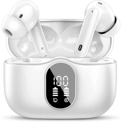 Wireless Earbuds Bluetooth 5.4 with Noise Cancelling Mic & LED Display