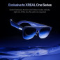 XREAL 1S Lunettes AR, écran virtuel 500, 52° FOV, 3DoF natif, mode 3D, puce X1, USB-C Compatible iPhone & Switch XREAL 1S Lunettes AR, écran virtuel 500, 52° FOV, 3DoF natif, mode 3D, puce X1, USB-C Compatible iPhone & Switch