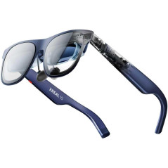 XREAL 1S AR Glasses – 500 Virtual Screen, 52° FOV, 3DoF, 3D Mode, X1 Chip, USB-C DP for iPhone & Switch 2