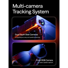 VITURE Luma Ultra AR/XR Glasses, 152'' 6DoF, AR Gestures, 52° FOV, 1500 Nits, Real-time 2D to 3D