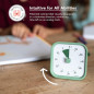 TIME TIMER Home MOD 60-Minute Kids Visual Timer - Silent, Fern Green, for Study, Office & Meetings TIME TIMER Home MOD 60-Minute Kids Visual Timer - Silent, Fern Green, for Study, Office & Meetings