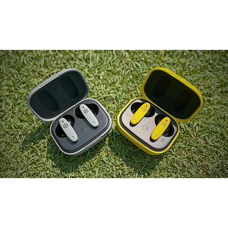 TecTecTec Team8 E Bluetooth Golf Earbuds with Hazard Alerts & Call Support