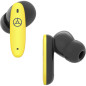 TecTecTec Team8 E Bluetooth Golf Earbuds with Hazard Alerts, Green Distances & Call Support - Yellow
