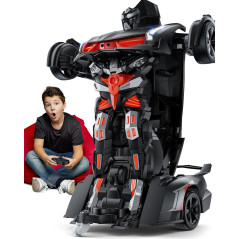V992 1:14 RC Robot Car – Gesture Sensing, Sound & Light Effects Toy