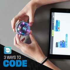 Sphero Bolt+: Coding & AI Robot for Kids – Programmable, Durable & Waterproof
