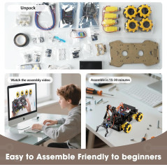 Robot éducatif ACEBOTT 5DOF pour enfants 8-12 ans STEM
