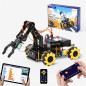 ACEBOTT 5DOF Smart Robot Arm Car Kit for Kids 8-12, ESP32 Arduino/Python Coding, App & Remote STEM Toy ACEBOTT 5DOF Smart Robot Arm Car Kit for Kids 8-12, ESP32 Arduino/Python Coding, App & Remote STEM Toy
