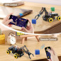 ACEBOTT 5DOF Smart Robot Arm Car Kit for Kids 8-12, ESP32 Arduino/Python Coding, App & Remote STEM Toy ACEBOTT 5DOF Smart Robot Arm Car Kit for Kids 8-12, ESP32 Arduino/Python Coding, App & Remote STEM Toy