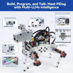 Kit Robot AI SunFounder Raspberry Pi Zero 2 W - Commande Vocale