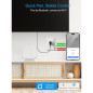 EIGHTREE 15A Smart Plug Wi-Fi & Bluetooth, Alexa & Google Home Compatible, Timer & Remote Control, FCC & ETL Cer