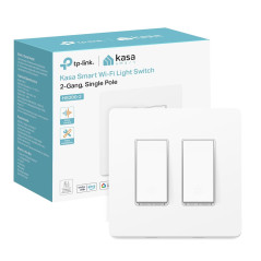 Interrupteur Kasa Smart HS200-2 2-Gang Wi-Fi Alexa Google Home
