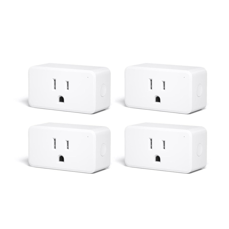 THIRDREALITY ZigBee Smart Plug 4 Pack with Energy Monitoring & ZigBee Hub