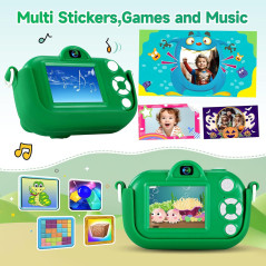 Appareil Photo Enfant 48MP 1080P Cadeau Anniversaire Noël