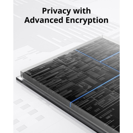 eufy Security HomeBase S380 - Centre de sécurité Edge, stockage local jusqu'à 16TB, Wi-Fi 2.4 GHz, sans abonnement