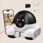 Caméra Intérieure DreamBee 1080P Double Objectif, Mobile, Vision Nocturne, Audio Bidirectionnel, Contrôle App Caméra Intérieure DreamBee 1080P Double Objectif, Mobile, Vision Nocturne, Audio Bidirectionnel, Contrôle App