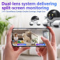 Caméra Robot Mobile Patrol Wi-Fi, Vision Nocturne, Audio Bidirectionnel, Surveillance Animaux/Personnes, 64GB Caméra Robot Mobile Patrol Wi-Fi, Vision Nocturne, Audio Bidirectionnel, Surveillance Animaux/Personnes, 64GB