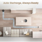 Enabot EBO Air 2 FamilyBot Indoor Security Robot Camera – 2K, Movable, Night Vision, 2-Way Talk, Auto-Recharge