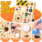 Busy Board Montessori pour Tout-Petits 1-3 Ans – Jouet Éducatif Sensoriel et Nomade pour Enfants Autistes