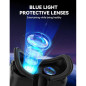 TECKNET VR Headset for Phones 4.7-7.2 with Bluetooth Controller, HD 110°FOV, Anti-Blue Light & Adjustable Gears