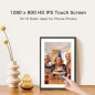 10.1 Frameo Digital Picture Frame, 32GB, WiFi, 1280x800 HD Touchscreen, Wall Mountable, Instant Sharing 10.1 Frameo Digital Picture Frame, 32GB, WiFi, 1280x800 HD Touchscreen, Wall Mountable, Instant Sharing