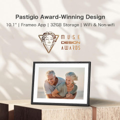 10.1 Frameo Digital Picture Frame - HD Touch, 32GB, Wifi, Wall Mountable