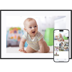 Dragon Touch 10.1 HD Digital Photo Frame - WIFI, Touch Screen & App