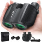 Aurosports 10x25 Compact Binoculars for Adults & Kids, Easy Focus, Low Light, Ideal for Bird Watching, Travel, and Outdoor A Aurosports 10x25 Compact Binoculars for Adults & Kids, Easy Focus, Low Light, Ideal for Bird Watching, Travel, and Outdoor A