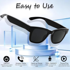 AI Smart Glasses with Color-Change Lenses & 160+ Language Translator